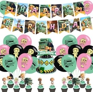 Trash truck birthday party decorations kit and backpack- New in package